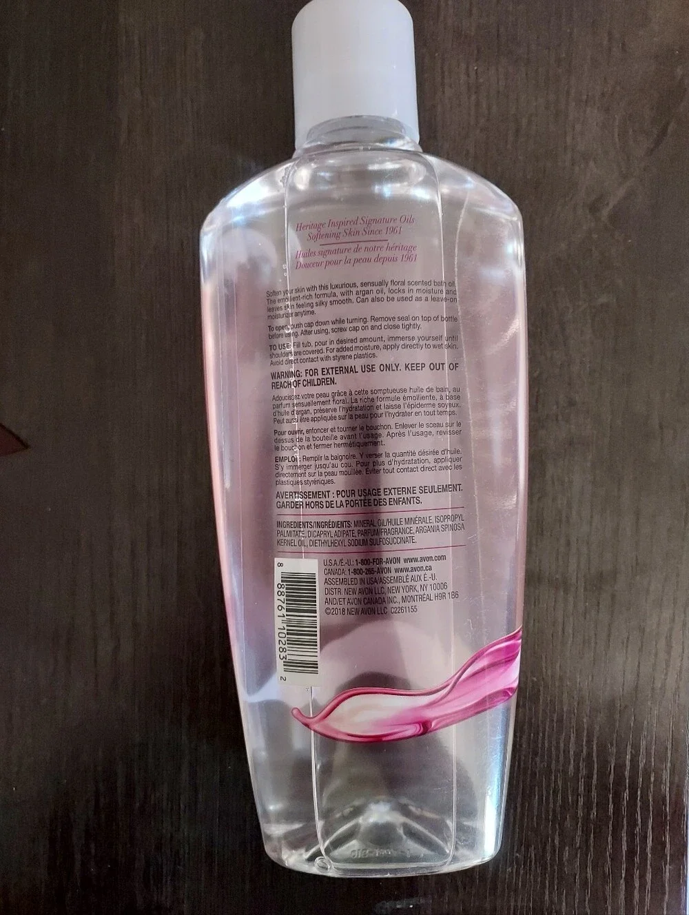 Avon Skin So Soft Soft & Sensual Bath Oil - Pink